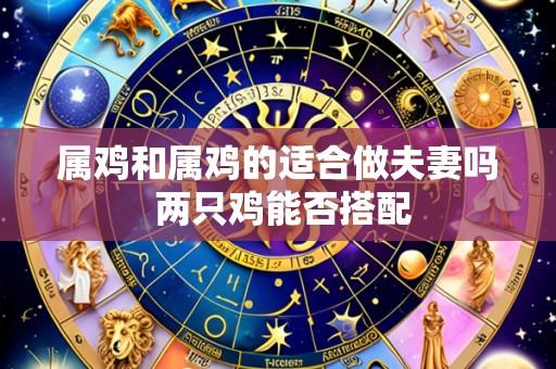 属鸡和属鸡的适合做夫妻吗 两只鸡能否搭配