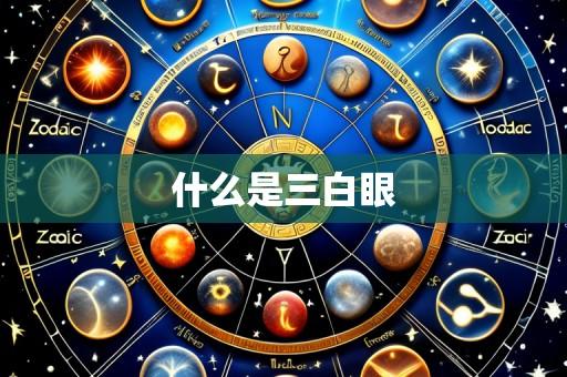 什么是三白眼