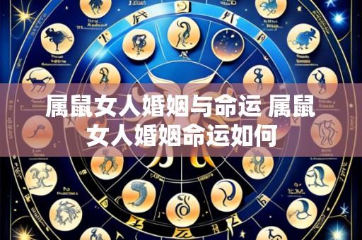 属鼠女人婚姻与命运 属鼠女人婚姻命运如何