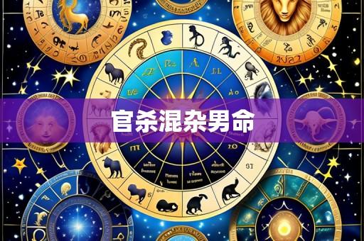 官杀混杂男命
