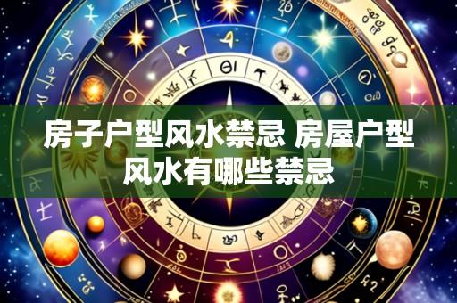 房子户型风水禁忌 房屋户型风水有哪些禁忌