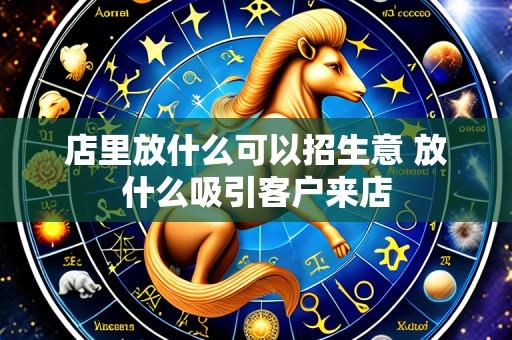 店里放什么可以招生意 放什么吸引客户来店