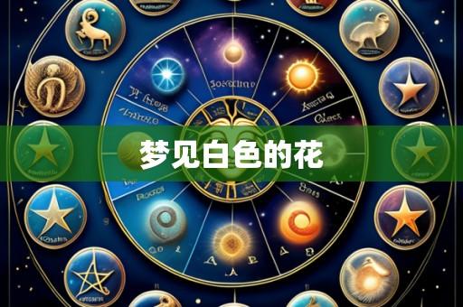 梦见白色的花