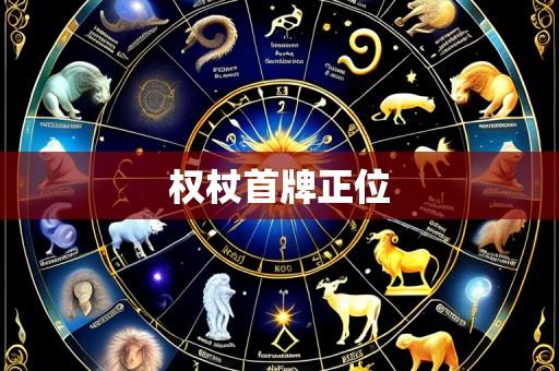 权杖首牌正位