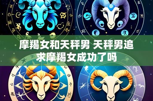 摩羯女和天秤男 天秤男追求摩羯女成功了吗