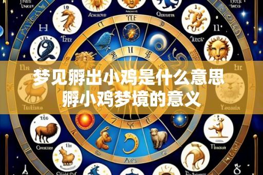 梦见孵出小鸡是什么意思 孵小鸡梦境的意义