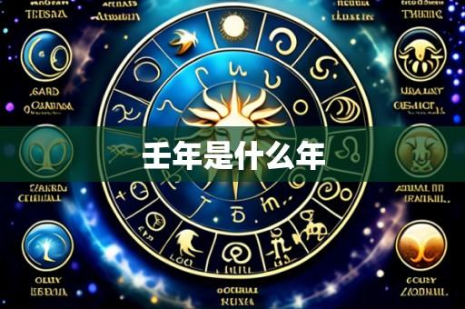 壬年是什么年