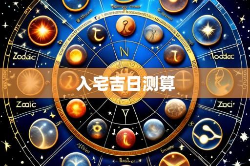 入宅吉日测算