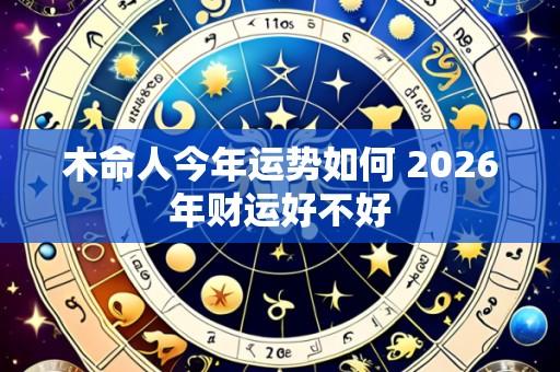 木命人今年运势如何 2026年财运好不好