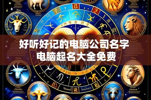 好听好记的电脑公司名字 电脑起名大全免费