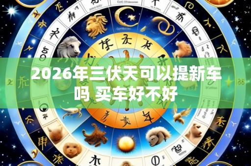 2026年三伏天可以提新车吗 买车好不好