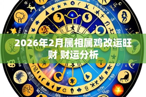2026年2月属相属鸡改运旺财 财运分析