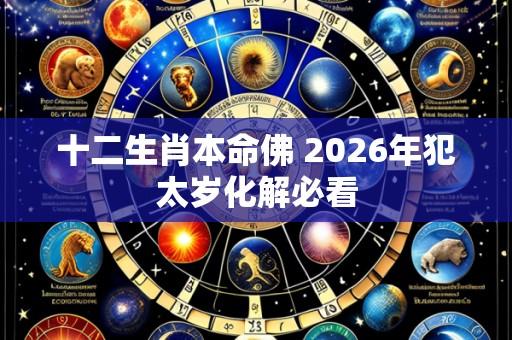 十二生肖本命佛 2026年犯太岁化解必看