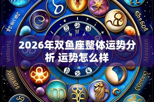 2026年双鱼座整体运势分析 运势怎么样