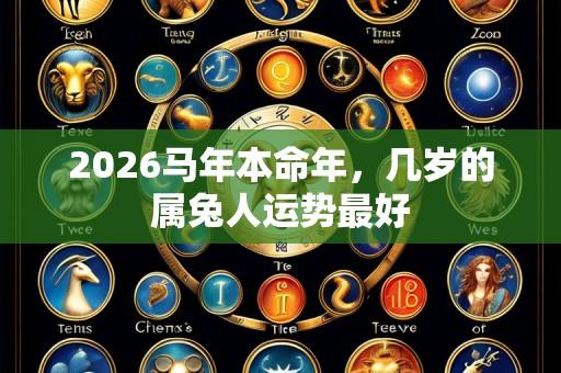 2026马年本命年，几岁的属兔人运势最好