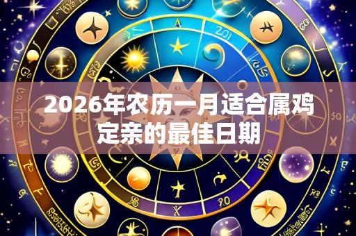 2026年农历一月适合属鸡定亲的最佳日期