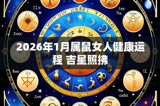 2026年1月属鼠女人健康运程 吉星照拂