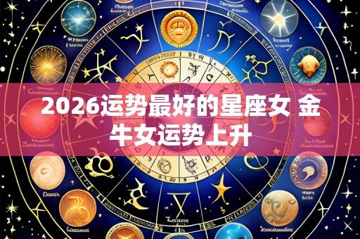2026运势最好的星座女 金牛女运势上升