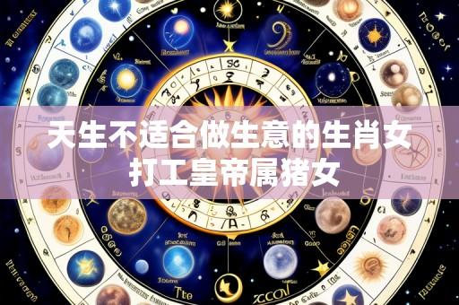 天生不适合做生意的生肖女 打工皇帝属猪女