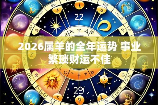 2026属羊的全年运势 事业繁琐财运不佳