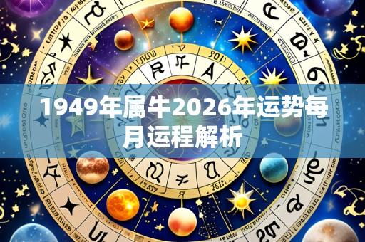 1949年属牛2026年运势每月运程解析