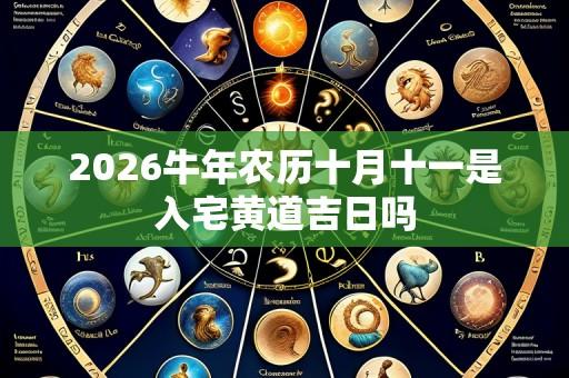 2026牛年农历十月十一是入宅黄道吉日吗
