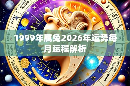 1999年属兔2026年运势每月运程解析