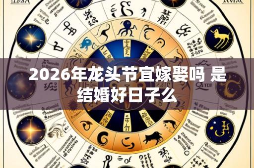 2026年龙头节宜嫁娶吗 是结婚好日子么