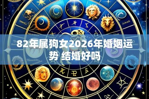 82年属狗女2026年婚姻运势 结婚好吗