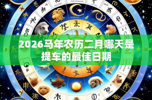 2026马年农历二月哪天是提车的最佳日期
