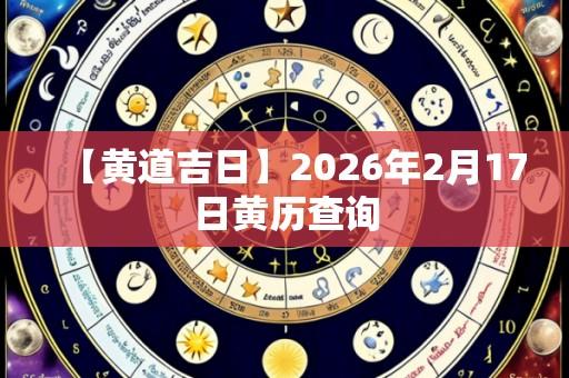 【黄道吉日】2026年2月17日黄历查询