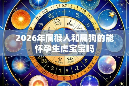 2026年属猴人和属狗的能怀孕生虎宝宝吗