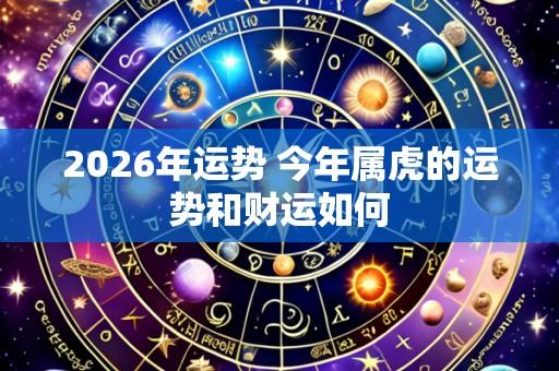 2026年运势 今年属虎的运势和财运如何