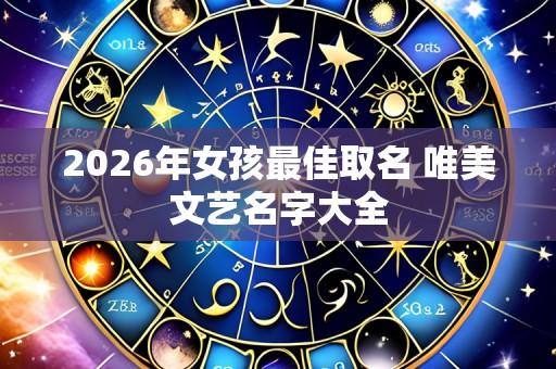 2026年女孩最佳取名 唯美文艺名字大全