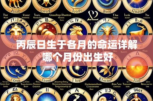 丙辰日生于各月的命运详解 哪个月份出生好