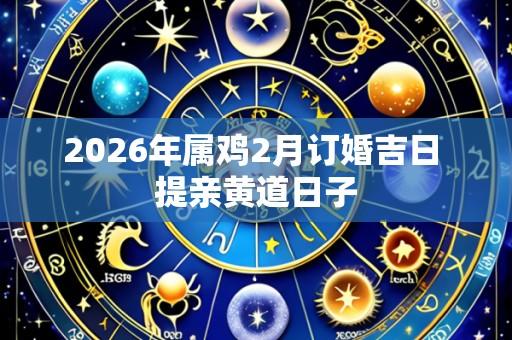 2026年属鸡2月订婚吉日 提亲黄道日子