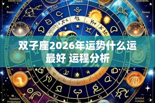 双子座2026年运势什么运最好 运程分析