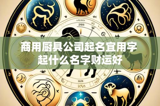 商用厨具公司起名宜用字 起什么名字财运好