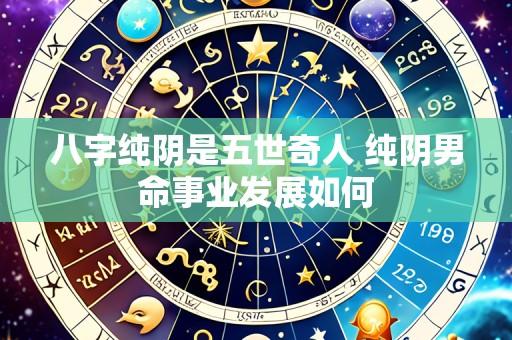 八字纯阴是五世奇人 纯阴男命事业发展如何