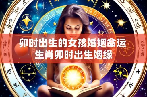 卯时出生的女孩婚姻命运 生肖卯时出生姻缘