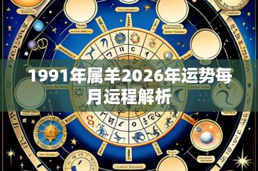 1991年属羊2026年运势每月运程解析
