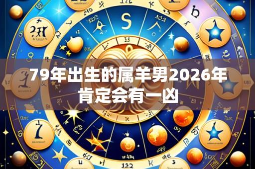 79年出生的属羊男2026年肯定会有一凶