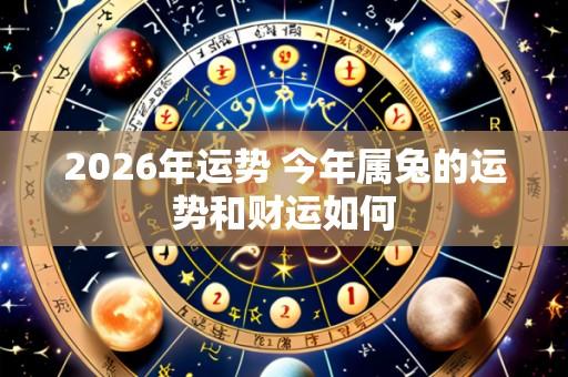 2026年运势 今年属兔的运势和财运如何