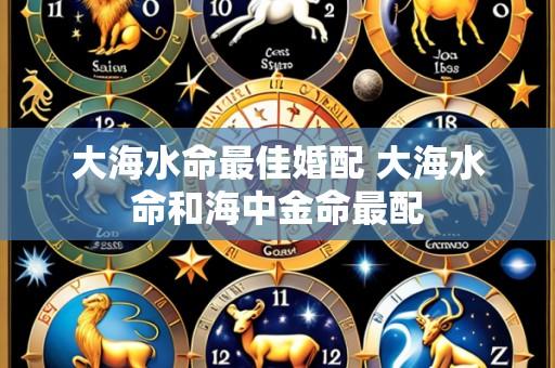 大海水命最佳婚配 大海水命和海中金命最配