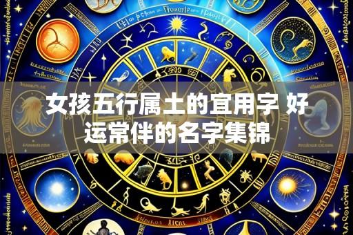 女孩五行属土的宜用字 好运常伴的名字集锦