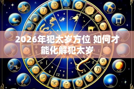 2026年犯太岁方位 如何才能化解犯太岁