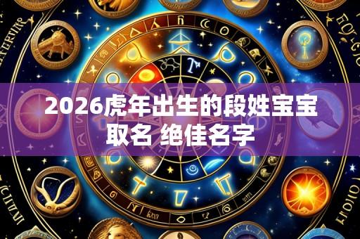 2026虎年出生的段姓宝宝取名 绝佳名字