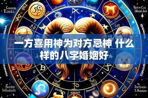 一方喜用神为对方忌神 什么样的八字婚姻好