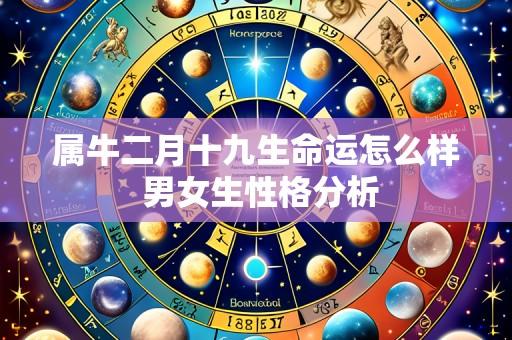 属牛二月十九生命运怎么样 男女生性格分析