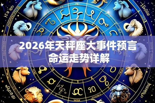 2026年天秤座大事件预言 命运走势详解